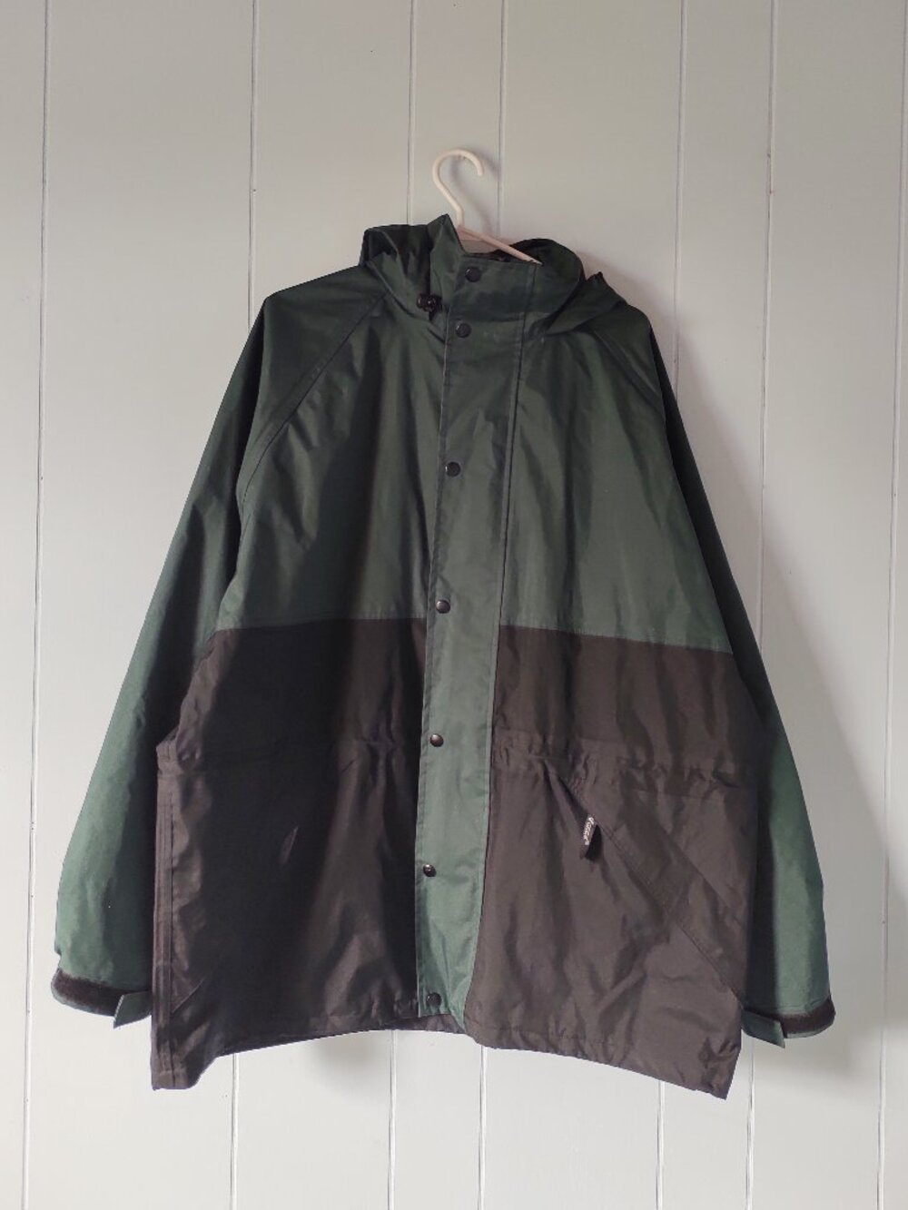 Viking Torrent II Two-Tone Zippered Hooded Waterproof Jacket